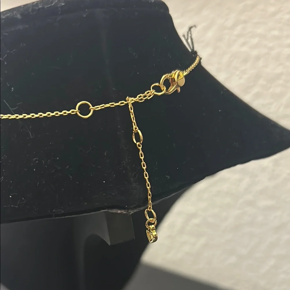 Kate Spade Gold Bag Pendant Necklace - Picture 3 of 4